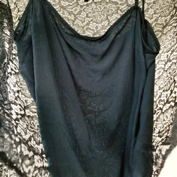 Zara Lace Blouse Sheer Small Black NEW - Picture 11 of 14